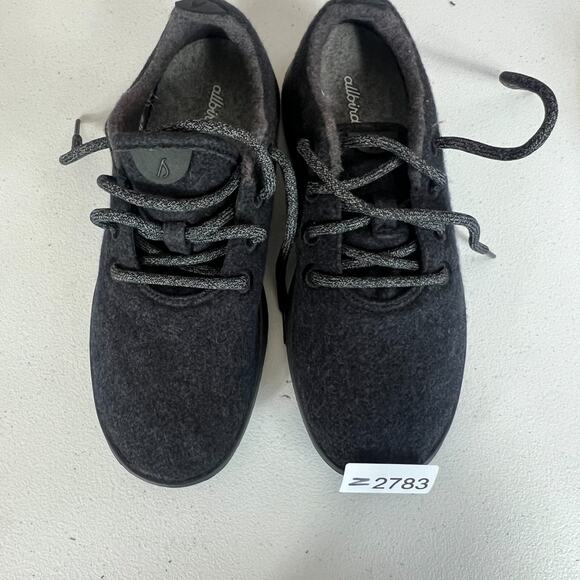 Allbirds Sneakers Shoe Mens 8 Influencer Grey Black Wool Lace Up Lightweight main image 6